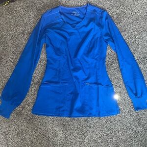 Infinity scrub long sleeve top